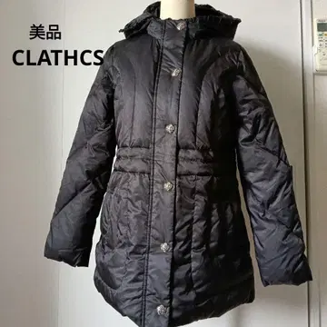 CLATHCS 블랙 다운 자켓