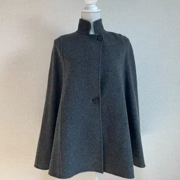 띠어리 theory 그레이 판초 코트 S 새상품급 가을/겨울