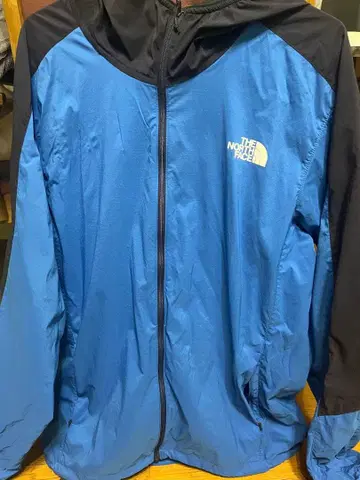 THE NORTH FACE 나일론 자켓 XL 파랑/블랙