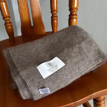 CASIMICO 100% 퓨어 캐시미어 머플러 브라운