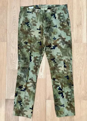 DRIES VAN NOTEN 13ss 카모플라쥬 카모 슬랙스 팬츠 48