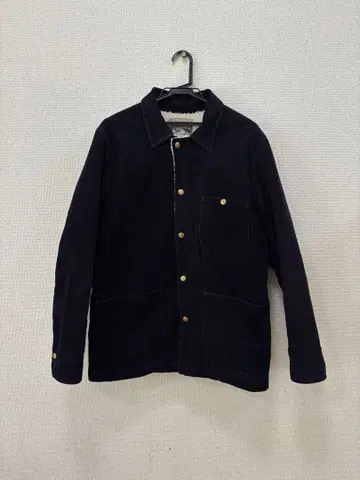 Lee x Ciaopanic 별주 코듀로이 보아 블루종 네이비 L