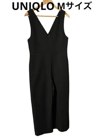 블랙 V넥 올인원