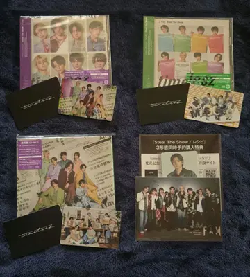 timelesz 3 형태 세트 동시 구매 특전 포함