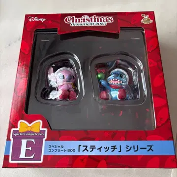 Disney 스티치 크리스마스 오너먼트 2025 happy 복권