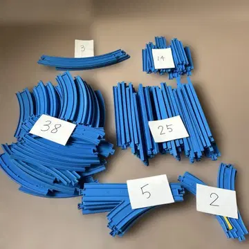 타미힐피거 프라레일 파란 레일 세트 83개