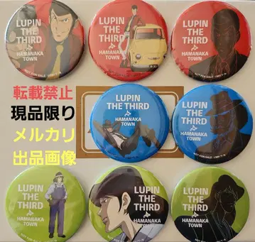 루팡 3세 페스티벌 2025 캔뱃지 8개 세트 [현품 한정]