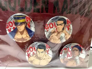 골든 카무이 캔뱃지 세트 스기모토 코이토 츠키시마 타니가키 스체인카