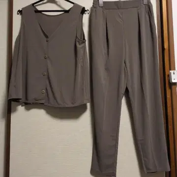 [ P L S T ] 그레이 셋업 L 사이즈 폴리에스테르