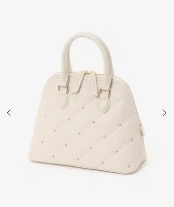 MAJESTIC LEGON 스터드 퀼팅 백