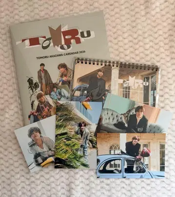 아카자와 토우 2026년 달력 엽서 포함