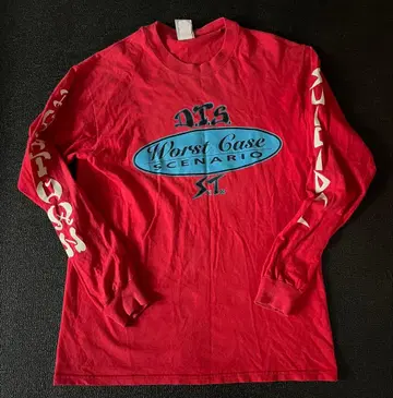 수이사이달 x 닥타운 worst case SCENARIO 롱Tee