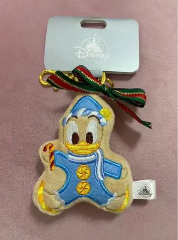 도날드 봉제 인형 키링 키체인 크리스마스 쿠키 디즈니