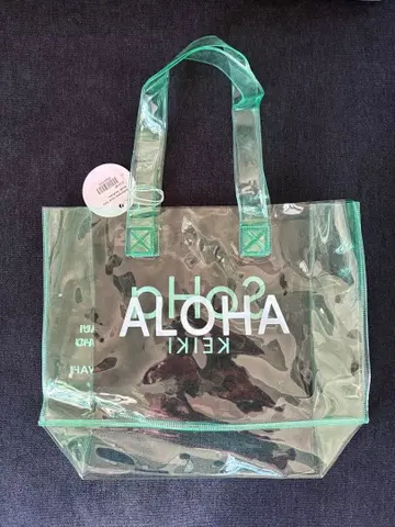 SoHa keiki 클리어백 투명 그린