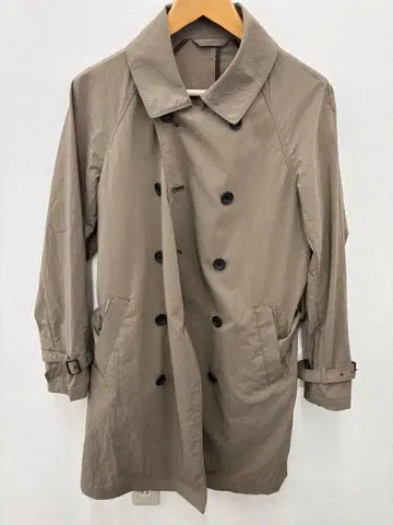 AOURE 베이지 트렌치코트