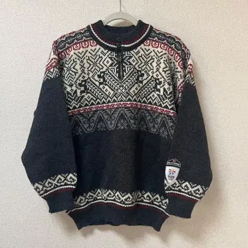 레어 Dale of Norway 나가노 올림픽 노르딕 스웨터 S
