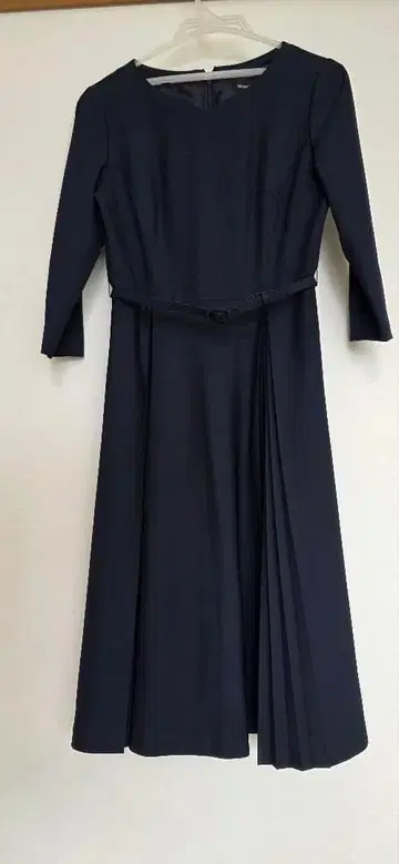 STRAWBERRY FIELDS 네이비 7부 소매 원피스 스트로베리 필드