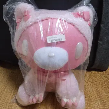 척스 GP 장난꾸러기 곰 그루미 봉제 인형 핑크 새상품