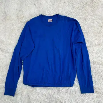 BAYSIDE 베이사이트 USA 긴팔 상의 트레이닝복 블루 XL