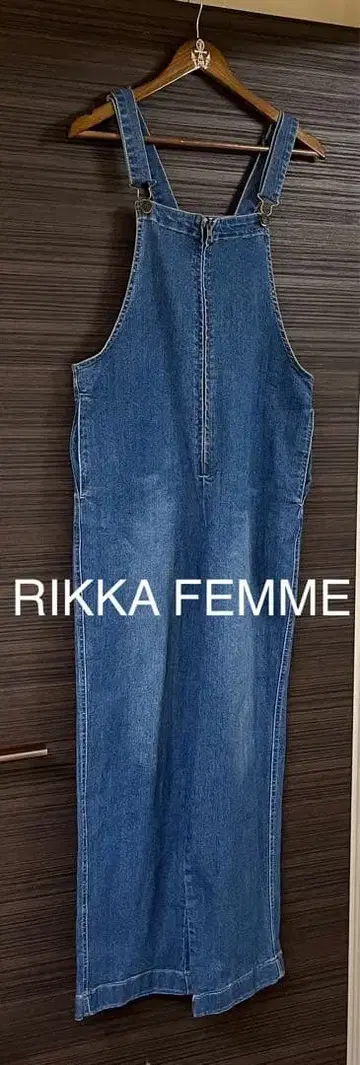RIKKA FEMME 데님 오버롤
