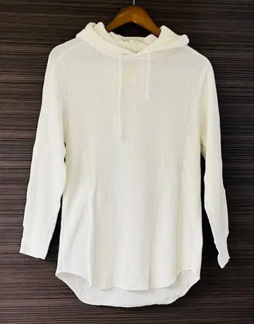 Healthknit X BEAMS BOY 와플 풀오버 후드티