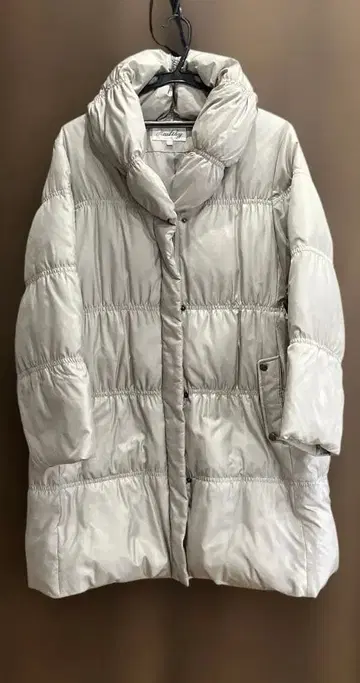 [고급스러움] 그레이 LL 다운 90% 겉감=실크 100%