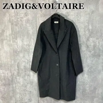 ZADIG&VOLTAIRE 캐시미어 혼방 롱 코트 S