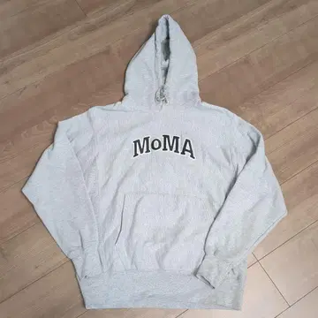 챔피온 MoMA 그레이 후드티