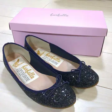 파르팔레 네이비 글리터 플랫슈즈