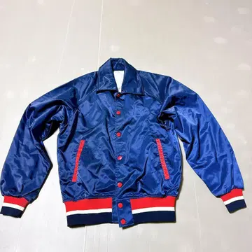 데상트 80s M 스타디움 점퍼 나일론 구 로고 빈티지