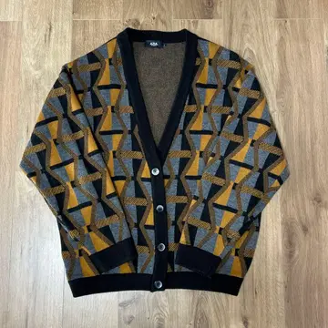 기하학 패턴 가디건 L 사이즈