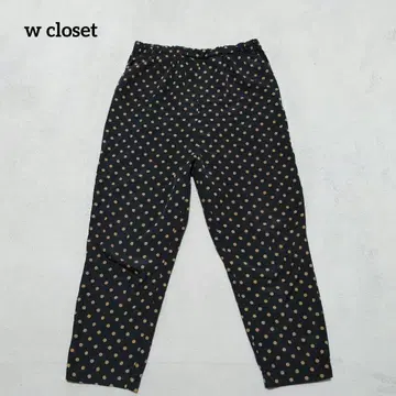 A4-4084 스테테코 도트 무늬 허리밴딩 이너 [더블 클로젯]