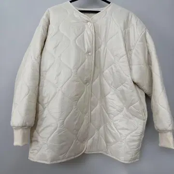 택 포함 새상품 Zootie 아이보리 퀼팅 자켓