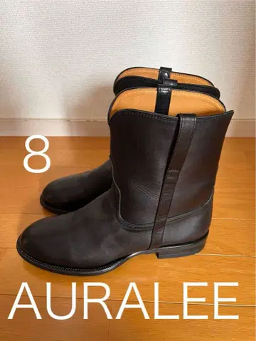 AURALEE LEATHER BOOTS 오라리 부츠 8
