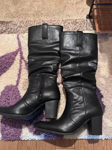 AZUL BY MOUSSY 롱 부츠 힐