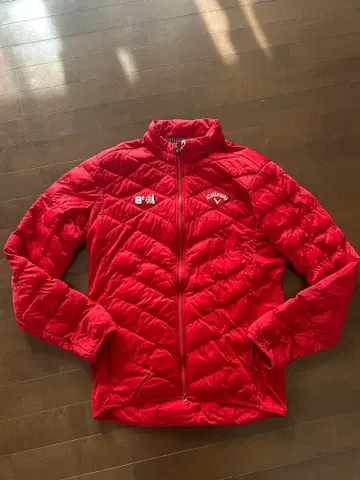 Callaway 빨간색 다운 자켓 3L