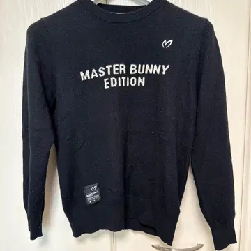 MASTER BUNNY EDITION 블랙 스웨터 M