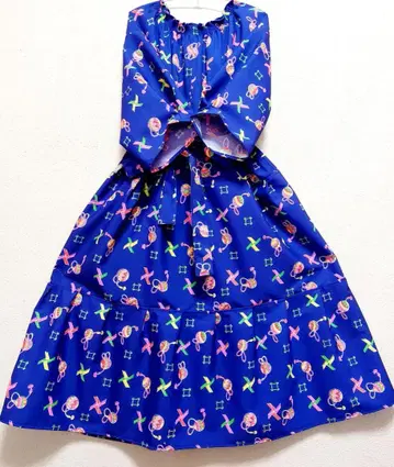 [ 기모노 리메이크 ] 모 97% 어른 귀여운 원피스