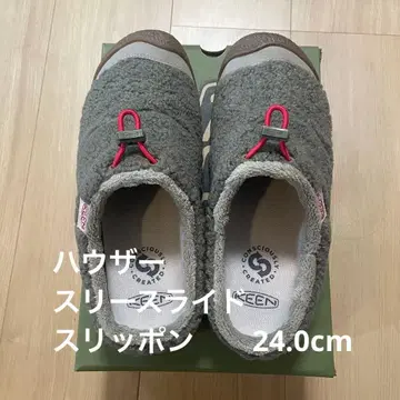 KEEN 그레이 슬립온