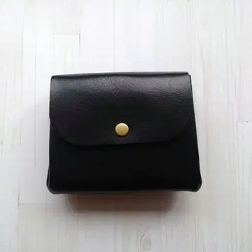 아날로지코 analogico 오크 카시메 미들 지갑 블랙