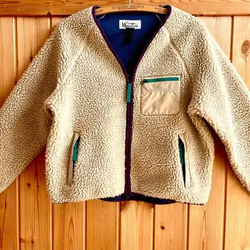 Manastash 마나스태쉬 플리스 자켓 가디건 베이지 크림색