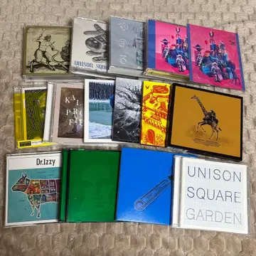 UNISON SQUARE GARDEN CD 앨범 14장 세트