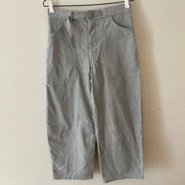 유니클로 JW ANDERSON 코듀로이 워크 팬츠 S 그레이