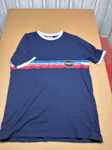 OASIS 1996 TOUR STRIPES RINGER