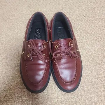 Vans 브라운 로퍼 25cm