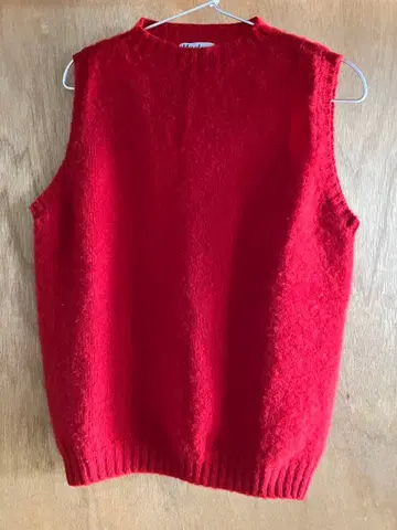 Harley of Scotland 셰틀랜드 베스트 미사용품