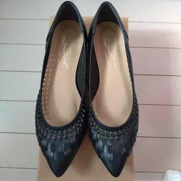 새상품급 르 탈론 메쉬 펌프스 블랙 25