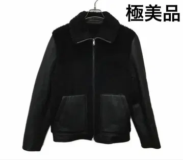 새상품급 띠어리 무스탕 가죽 자켓