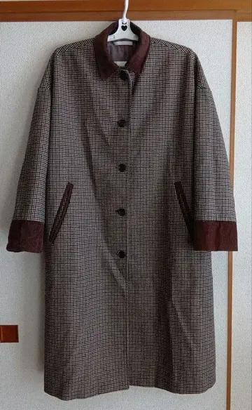 CPCM 체크 무늬 코트