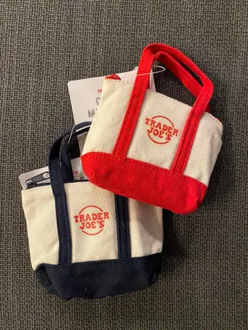 트레이더 조스 미니 에코백 2개 세트